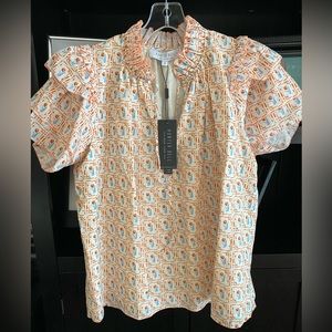 BRAND NEW WITH TAGS Hunter Bell Mille top. Size S. Summer ‘23 collection